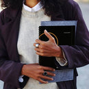 AT-A-GLANCE Planning Notebook, 8-1/2" x 11", Large, Un-dated, 7062090525 - Black - Like New