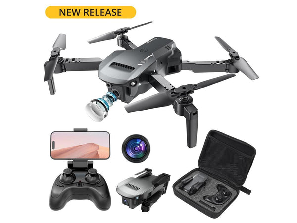 PIONEER 1812 RC Drone with 4K HD Camera Quadcopter One Key Return Home - Black Like New