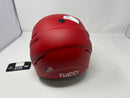 TUCCI SCHUTT TUCCI XR1 AIR BASEBALL BATTER'S HELMET SENIOR OSFM - MATTE RED - Like New
