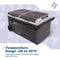 BLUEFIN ICE-CACHE-75L PORTABLE TRAVEL FRIDGE ADVANCED COOLING - BLACK - Like New