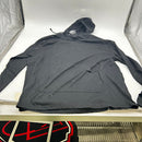 BLUE ICE STRETCHABLE COMFY HOODIE 60% PLOYESTER - SIZE: MEN XL WOMEN XL - BLACK - Brand New
