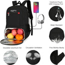 AQZPTV Insulated Cooler Lunch Backpack Leakproof Lightweight Anti-theft - Black - Like New