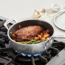 CUISINART FUSIONPLUS HYBRID NONSTICK STAINLESS STEEL COOKWARE - STAINLESS STEEL - Like New