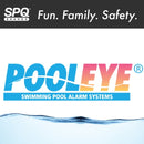 POOLEYE INGROUND SAFETY POOL ALARM BATTERY-POWERED WATER MOTION SENSOR - GRAY - Like New