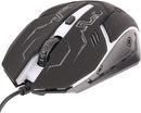 Lvlup Light Up Comfort Grip Gaming Mouse LU737 - Black - Like New