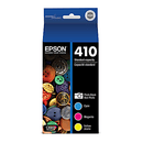 EPSON 410 CLARIA BLACK CYAN MAGENTA YELLOW INK CARTRIDGES 4 PACK T410520-S - Brand New