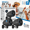 PYLE 5.25”WATERPROOF OFF-ROAD SPEAKER 180W MARINE WOOFER PLMRWK59BK - BLACK - Like New