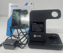 WAITIEE WIRELESS CHARGER 3 IN 1, 15W FAST CHARGING STATION APPLE WATCH - BLACK - Like New