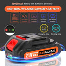 BEI & HONG Mini Chainsaw Cordless 6" 2 Battery BH-6 - ORANGE AND BLACK - Like New