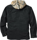 1057 LEGENDARY WHITETAILS MENS CANVAS HOODED HEAVYWEIGHT JACKET MEDIUM - BLACK - Brand New