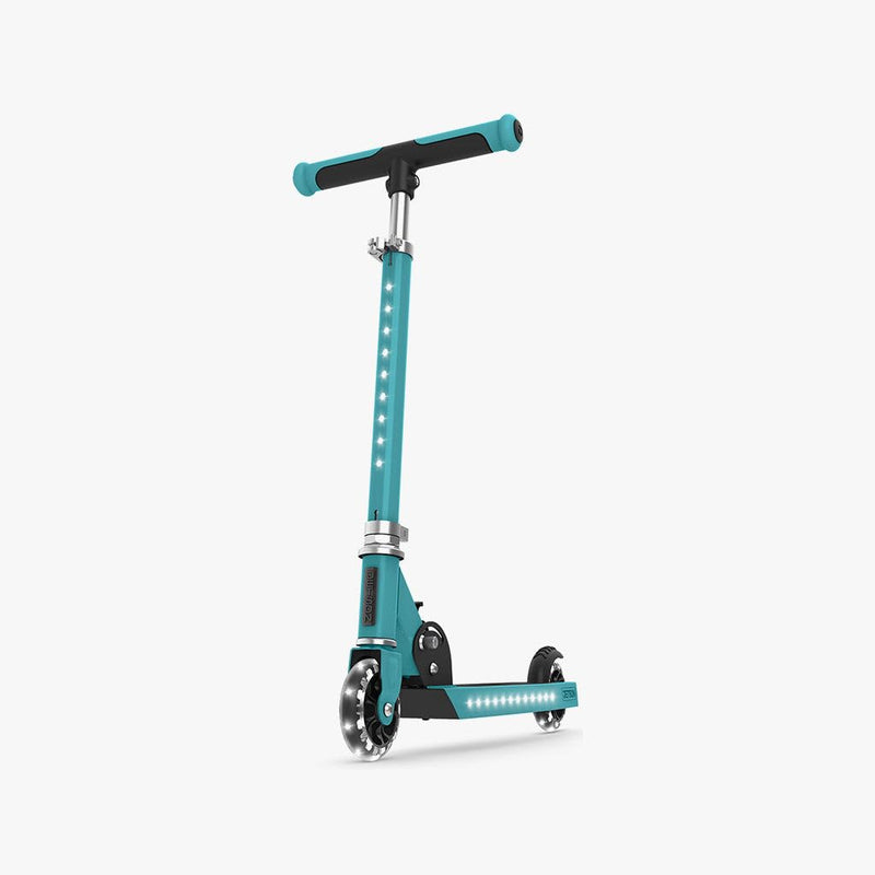 JETSON JUPITER KIDS' KICK SCOOTER WITH LED LIGHTS - TEAL - Brand New