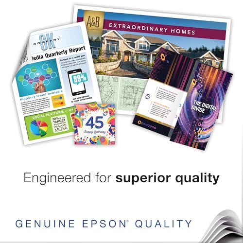 EPSON PRESENTATION PAPER MATTE 11X17 INCHES 100 SHEETS S041070 - WHITE - Brand New