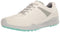 ECCO WOMEN'S BIOM HYBRID HYDROMAX GOLF SHOE SIZE 10-10.5 WHITE/CONCRETE - Like New