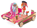 LOL Surprise 3-in-1 Party Cruiser Car with 3-in-1 Party Surprise - Multicolor - Brand New