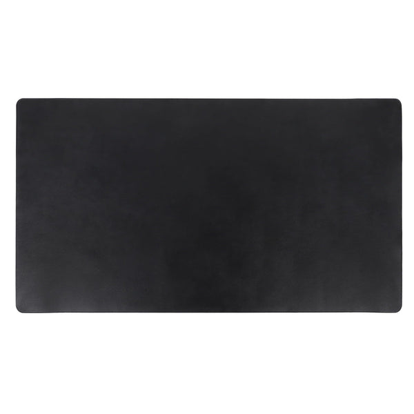 REALSPACE REVERSIBLE DESK PAD W/ANTIMICROBIAL TREATMENT, 20" X 36"  - BLACK/GRAY - Like New