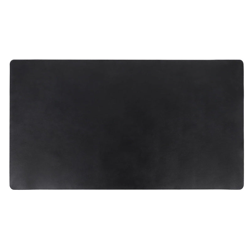 REALSPACE REVERSIBLE DESK PAD W/ANTIMICROBIAL TREATMENT, 20" X 36"  - BLACK/GRAY - Like New