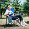 KINGCAMP KAC089 Chair, Folding Camping Quad Chair, Beach Chair, Blue - Brand New
