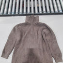 BAREFOOT DREAMS WOMEN'S COZYCHIC HALF ZIP TUNIC - SIZE: WOMEN M - SMOKEY GRAY - Brand New