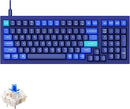 Keychron Q5 Wired Mechanical Keyboard Gateron G Blue Blue Switch - Navy Blue Like New