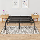 GarveeHome Metal Bed Frame 14" Simple Sturdy Heavy Duty Full Size - Black - Like New