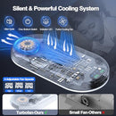 AMZDM COOLING STATION PS5 SLIM STAND PS5 PRO COOLING FAN - OFF WHITE - Like New