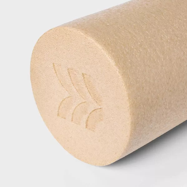 ALL IN MOTION 36" FOAM ROLLER BEIGE EPE MATERIAL, WHOLE BODY USE - BEIGE - Brand New
