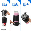 NUTRIBULLET FLIP PORTABLE BLENDER WITH TRITAN CUP, CORDLESS - BLACK - Like New