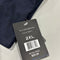 BLUE ICE PLAIN STRETCH T-SHIRT WITH SHORT SLEEVES - SIZE: MEN 2XL - NAVY - Brand New