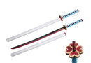 41 Inch Demon Blade Foam Samurai Sword Costume (Mitsuri Kanroji) - B09HGN6ZHY - Brand New