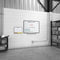 TRURED Magnetic Dry Erase Whiteboard 4 x 3 Feet 4 Markers Black Aluminum Frame - Like New