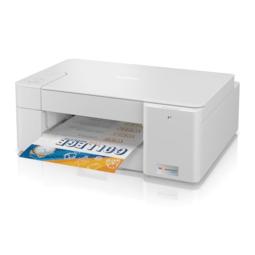 BROTHER MFC-J1215W WIRELESS MULTI-FUNCTION INKJET PRINTER NO INK - WHITE - Like New