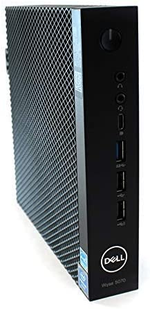 Dell Wyse 5070 Thin Client J5005 8 256 SSD Wyse ThinOS 9.X NO WIFI - Black Like New