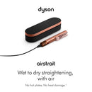 DYSON AIRSTRAIT STRAIGHTENER, WET TO DRY HAIR STRAIGHTENER NO HEAT HT01 - SILK - Like New