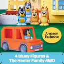 TILE TOWN BLUEY, HEELER FAMILY HOME, P52 PIECE, MAGNETIC TILE PLAYSET - MULTI - Like New