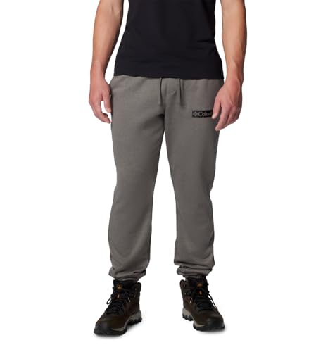 1957941038 COLUMBIA MEN'S COLUMBIA TREK JOGGER CHARCOAL HEATHER/ PUFF BOX XS - Brand New