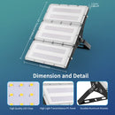 Ankishi LED Flood Light, 300W 30000LM, IP65, 3000K Warm White - B0B7WTTX3F - Like New