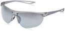 EV0937-010 NIKE GOLF CROSS TRAINER SUNGLASSES WOLF GREY/WHITE/GRAY SILVER FLASH - Like New