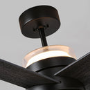 MATRIX DECOR 52-INCHES BARBEQUE BLACK WITH CHARCOAL BLADES ( 5 -BLADE) - Like New