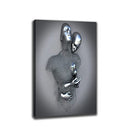Hugging Lovers 3D Abstract Effect modern Wall Art - Frame 07, 16x24" - Brand New