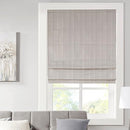 Madison Park Roman Shade, Room Darkening Blind Cordless, 33x64, Sheen Taupe - Brand New