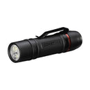 COAST PX9 750 LUMEN DUAL POWER LED FLASHLIGHT WITH DUAL FIXED FOCUS - BLACK - Like New