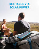 ANKER POWERCORE SOLAR 20000 18W USB-C POWER BANK 20,000 MAH - BLACK/BLUE - Like New