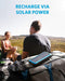 ANKER POWERCORE SOLAR 20000 18W USB-C POWER BANK 20,000 MAH - BLACK/BLUE - Like New