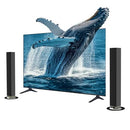 MZEIBO KY-2020D SOUND BAR SPEAKER 2.0 CHANNELS REMOTE CONTROL BLUETOOTH - BLACK - Like New