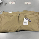 AUTHENTIC GALAXY BY HARVIC SCHOOL UNIFORM GIRLS - SIZE: YOUTH 13/14 - KHAKI - Brand New