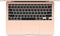 For Parts: APPLE MACBOOK AIR 13.3" 2560x1600 M1 8GB 256GB SSD - GOLD - CANNOT BE REPAIRED