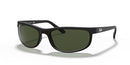 RAY-BAN MENS RB2027 PREDATOR 2 RECTANGULAR SUNGLASSES MATTE - Scratch & Dent