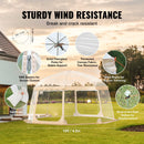 VEVOR SPORTS TENT 12-15 PEOPLE INSTANT POP-UP TENT SHELTER WEATHERPROOF - Like New