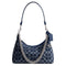 Coach Juliet Shoulder Bag 25 in Signature Denim, LH/Deep Blue - Scratch & Dent