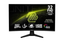 MSI MAG 32C6X 31.5" 1920 X 1080 FHD COMPUTER MONITOR 250HZ 1MS - BLACK - Like New